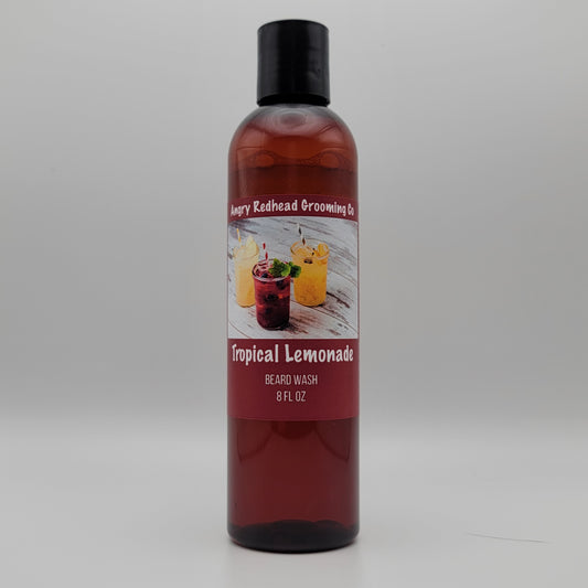 Tropical Lemonade Beard Wash by Angry Redhead Grooming Co - angryredheadgrooming.com