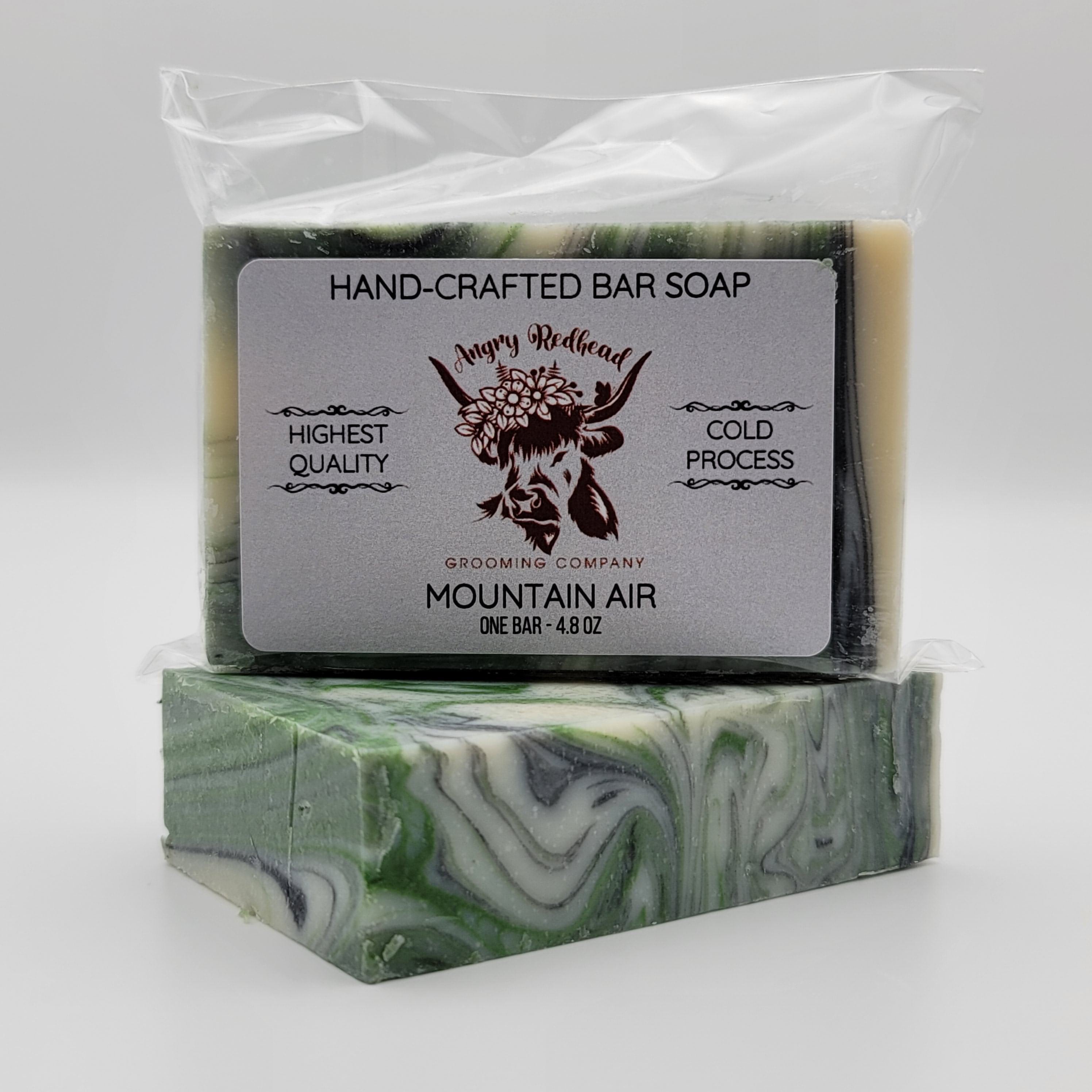 FRESH MOUNTAIN AIR SOAP BAR, Mens Organic Bar Soaps