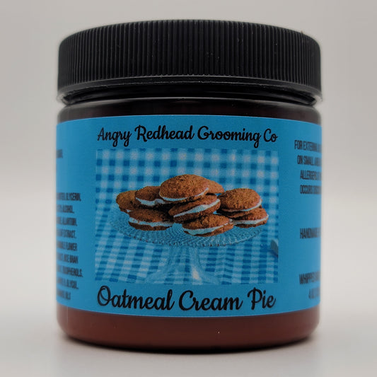Oatmeal Cream Pie Whipped Body Butter by Angry Redhead Grooming Co - angryredheadgrooming.com
