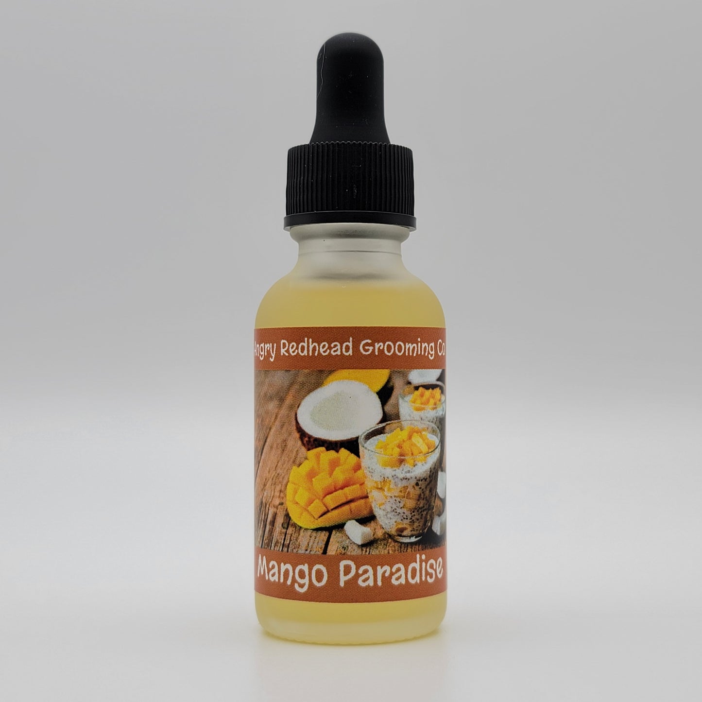 Mango Paradise Beard Oil by Angry Redhead Grooming Co - angryredheadgrooming.com