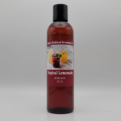 Tropical Lemonade Beard Wash by Angry Redhead Grooming Co - angryredheadgrooming.com