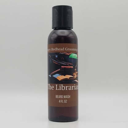 The Librarian Beard Wash by Angry Redhead Grooming Co - angryredheadgrooming.com