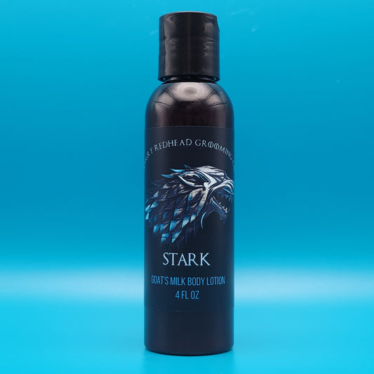 Stark Goat's Milk Body Lotion by Angry Redhead Grooming Co - angryredheadgrooming.com