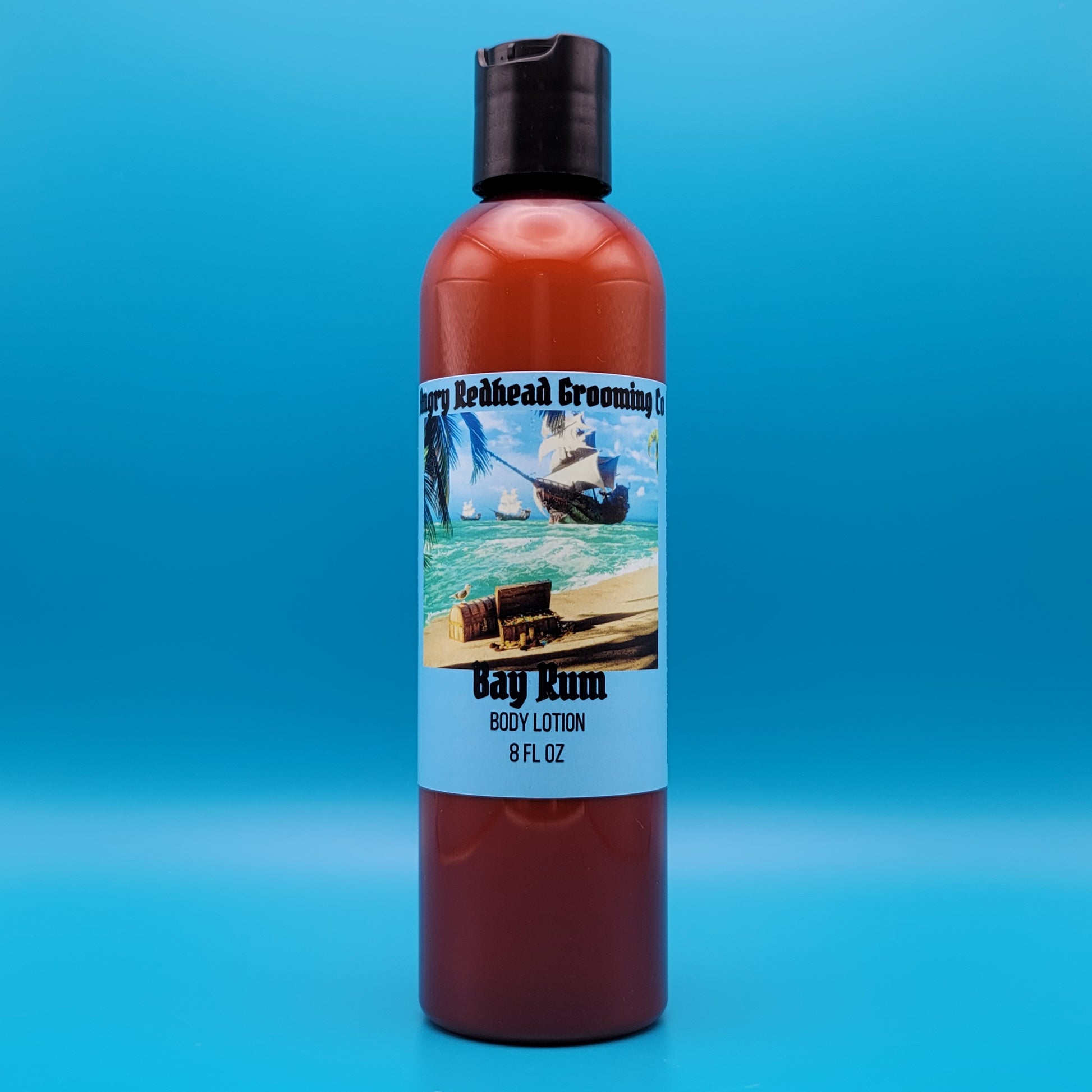 Bay Rum Body Lotion by Angry Redhead Grooming Co - angryredheadgrooming.com