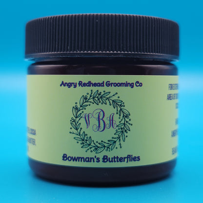Bowman's Butterflies Beard Butter by Angry Redhead Grooming Co - angryredheadgrooming.com