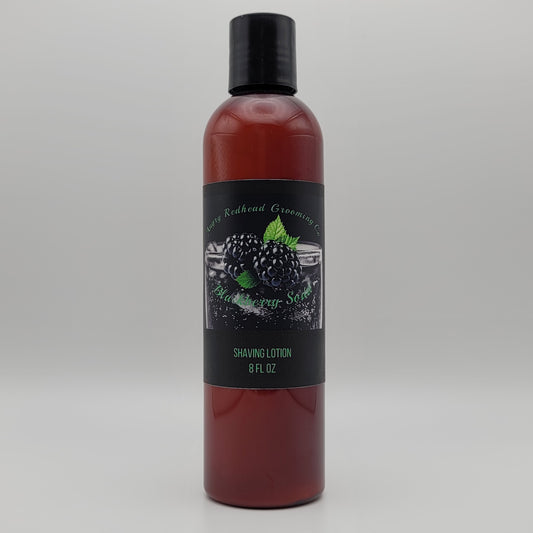 Blackberry Soda Shaving Lotion by Angry Redhead Grooming Co - angryredheadgrooming.com