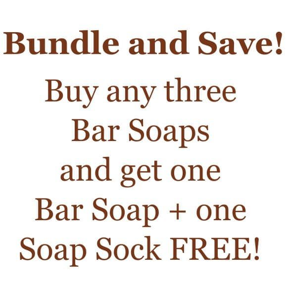Buy 3 Bar Soaps, Get 1 Bar Soap + 1 Soap Sock Free by Angry Redhead Grooming Co - angryredheadgrooming.com