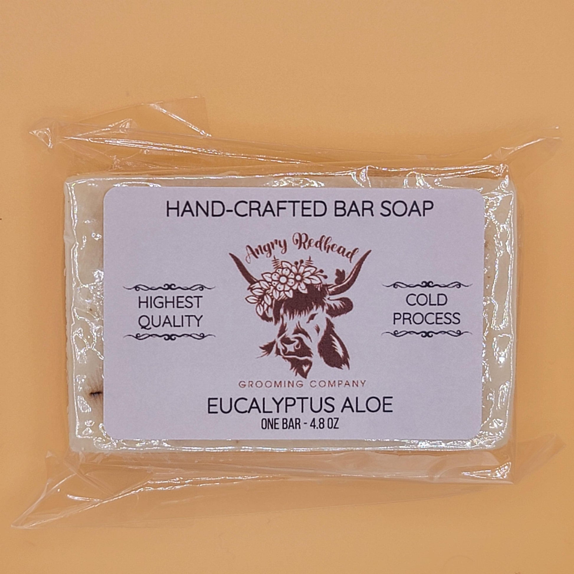 Eucalyptus Aloe Bar Soap by Angry Redhead Grooming Co - angryredheadgrooming.com