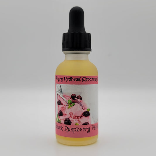 Black Raspberry Vanilla Beard Oil by Angry Redhead Grooming Co - angryredheadgrooming.com