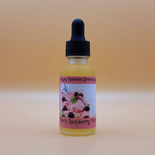 Black Raspberry Vanilla Pre-Shave Oil by Angry Redhead Grooming Co - angryredheadgrooming.com