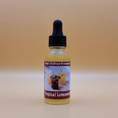 Tropical Lemonade Pre-Shave Oil by Angry Redhead Grooming Co - angryredheadgrooming.com
