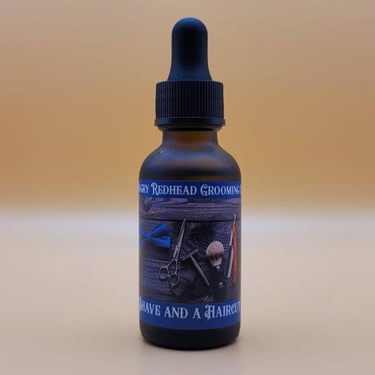 Shave and a Haircut Beard Oil by Angry Redhead Grooming Co - angryredheadgrooming.com