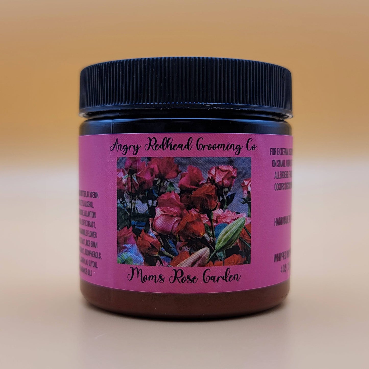 Mom's Rose Garden Body Butter by Angry Redhead Grooming Co - angryredheadgrooming.com