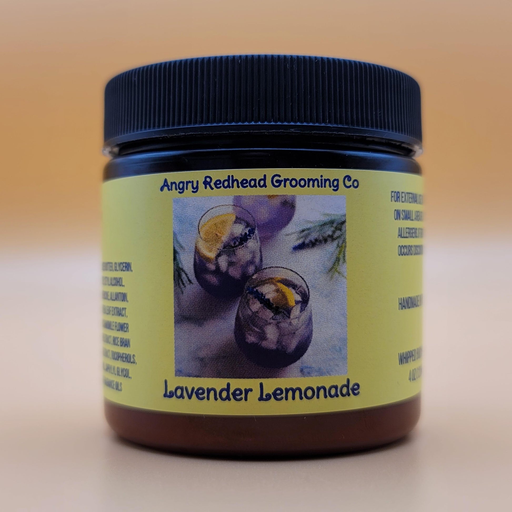 Lavender Lemonade Whipped Body Butter by Angry Redhead Grooming Co - angryredheadgrooming.com