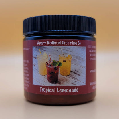 Tropical Lemonade Whipped Body Butter by Angry Redhead Grooming Co - angryredheadgrooming.com