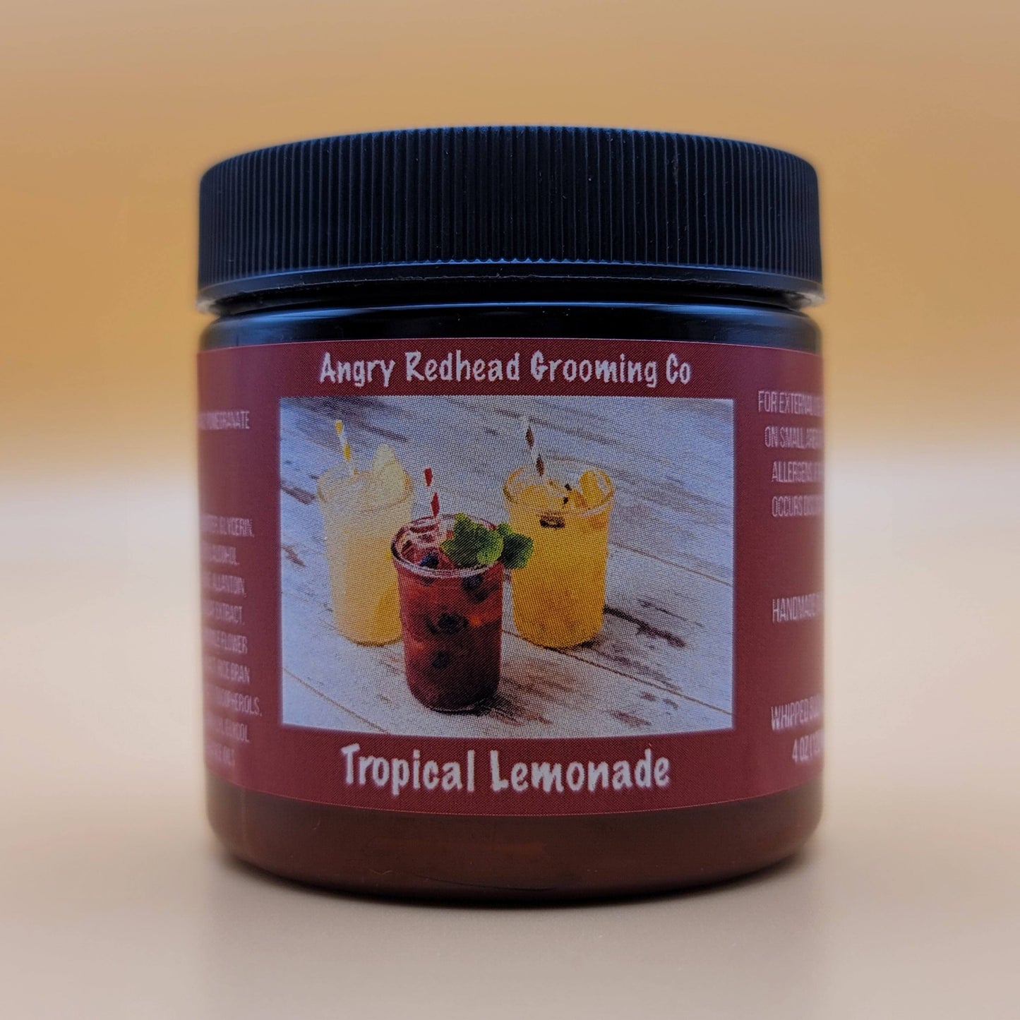Tropical Lemonade Body Butter by Angry Redhead Grooming Co - angryredheadgrooming.com