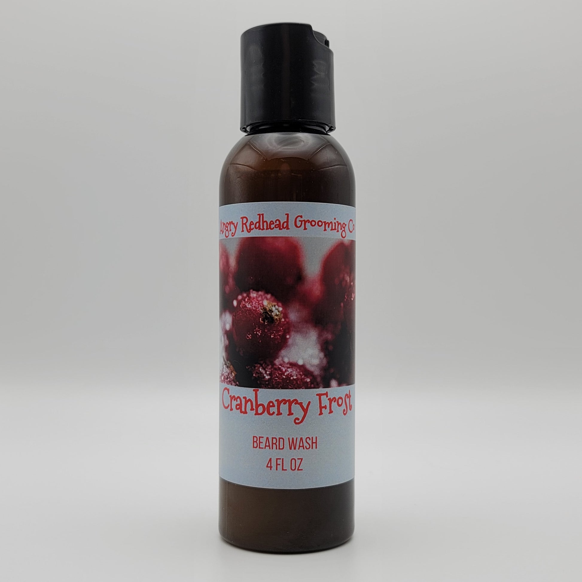 Cranberry Frost Beard Wash by Angry Redhead Grooming Co - angryredheadgrooming.com