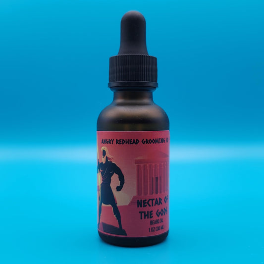 Nectar of the Gods Beard Oil by Angry Redhead Grooming Co - angryredheadgrooming.com