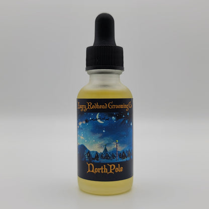 North Pole Hair Oil by Angry Redhead Grooming Co - angryredheadgrooming.com