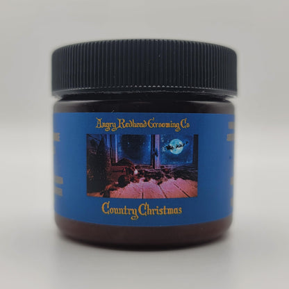 Country Christmas Beard Butter by Angry Redhead Grooming Co - angryredheadgrooming.com