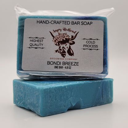 Bondi Breeze Bar Soap by Angry Redhead Grooming Co - angryredheadgrooming.com
