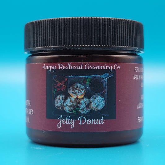 Jelly Donut Beard Butter by Angry Redhead Grooming Co - angryredheadgrooming.com