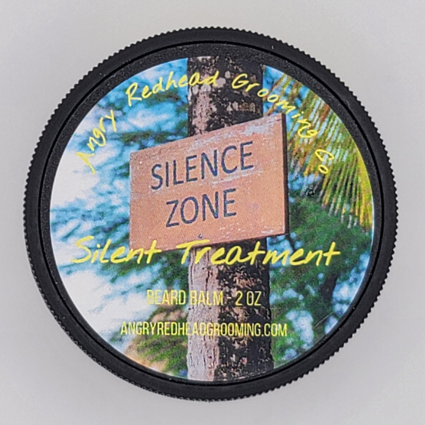 Silent Treatment Beard Balm by Angry Redhead Grooming Co - angryredheadgrooming.com