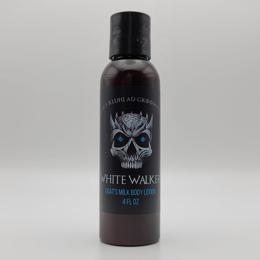 White Walker Goat's Milk Body Lotion by Angry Redhead Grooming Co - angryredheadgrooming.com