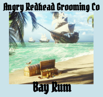 Bay Rum Beard Oil by Angry Redhead Grooming Co - angryredheadgrooming.com
