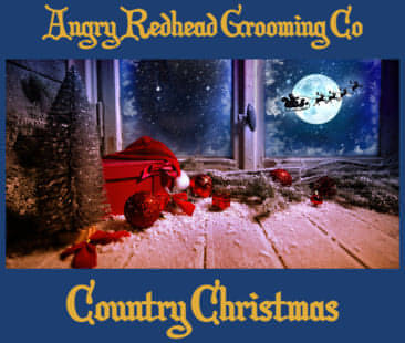 Country Christmas Beard Balm by Angry Redhead Grooming Co - angryredheadgrooming.com