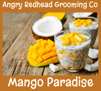 Mango Paradise Beard Balm by Angry Redhead Grooming Co - angryredheadgrooming.com