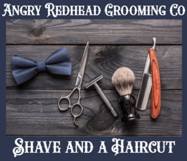 Shave and a Haircut Beard Balm by Angry Redhead Grooming Co - angryredheadgrooming.com