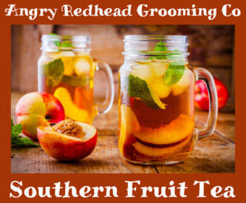 Southern Fruit Tea Goat's Milk Body Lotion by Angry Redhead Grooming Co - angryredheadgrooming.com