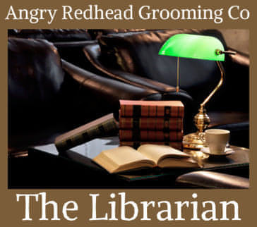 The Librarian Shaving Lotion by Angry Redhead Grooming Co - angryredheadgrooming.com
